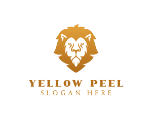 Premium Lion Wildlife logo design