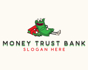 Cartoon Dollar Money logo design