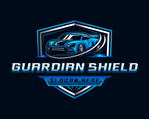 Car Shield Vehicle logo design