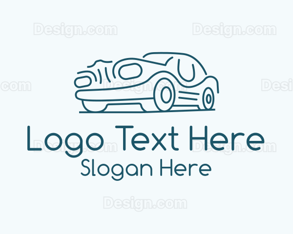 Minimalist Car Vehicle Logo