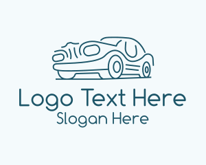 Minimalist Car Vehicle logo