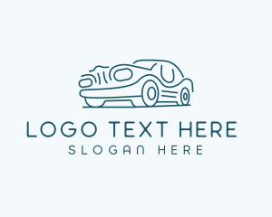 Minimalist Car Vehicle logo