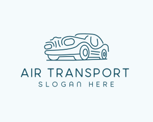 Minimalist Car Vehicle logo design