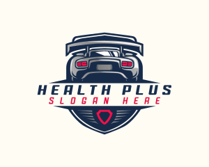 Shield Car Racing logo design