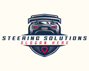 Auto Car Racing logo design