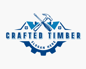 House Builder Renovation logo design