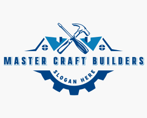 House Builder Renovation logo design