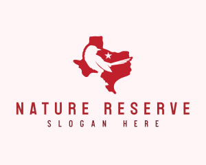 Texas Mockingbird  Nature logo design