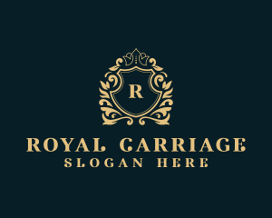 Royal Shield Hotel logo design