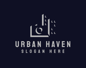 Urban Building Camera logo design