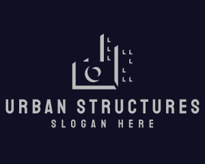 Urban Building Camera logo design