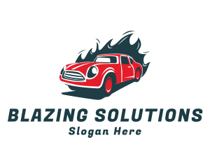 Blazing Car Racing logo