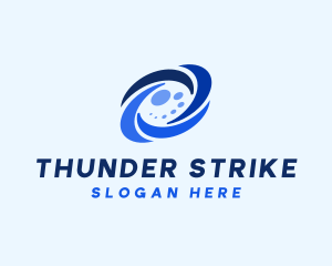 Weather Storm Forecast logo design