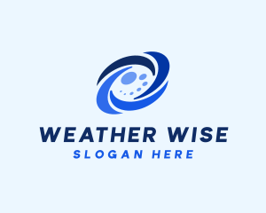 Weather Storm Forecast logo design