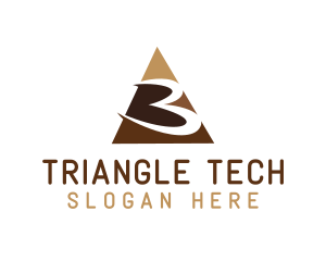 Number 3 Triangle logo