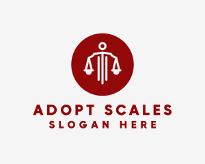 Scale Law Firm  logo design