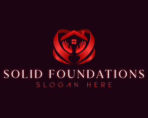 Heart Hand Foundation logo design