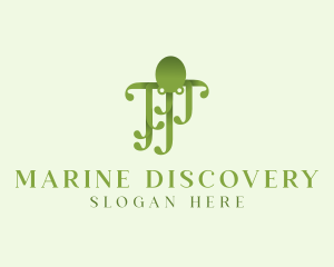 Octopus Tentacles Marine  logo design