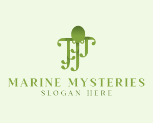 Octopus Tentacles Marine  logo design