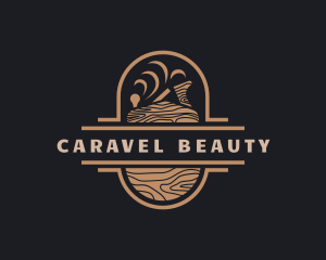 Wood Planer Carpentry logo design