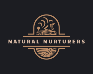 Wood Planer Carpentry logo design