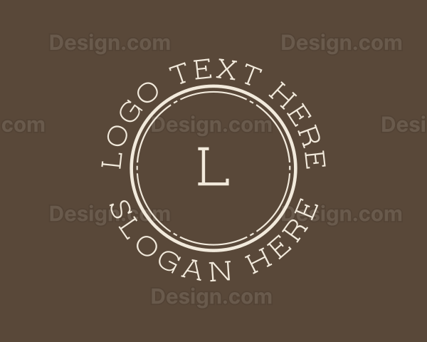 Lifestyle Hipster Clothing Fashion Logo