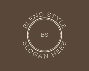 Lifestyle Hipster Clothing Fashion logo design