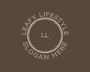 Lifestyle Hipster Clothing Fashion logo design