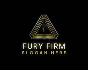 Pyramid Triangle Firm logo design