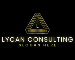 Pyramid Triangle Firm logo design