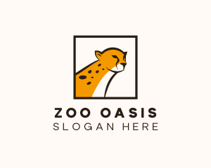 Cheetah Wild Zoo logo design