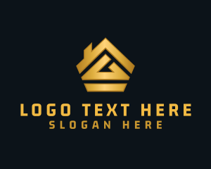 House Property Polygon logo