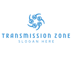 Virus Particles Transmission logo