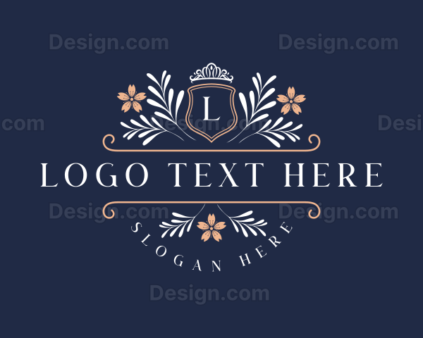 Floral Wedding Designer Logo