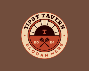 Oven Pizza Tavern logo design