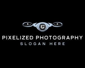 Aerial Drone Camera logo design