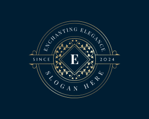 Elegant Vine Event logo design