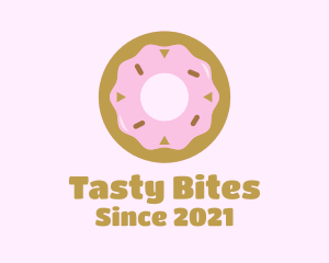 Strawberry Donut Pastry logo