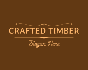 Ornate Rustic Fashion logo design