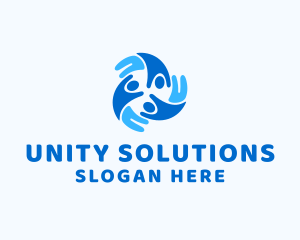 People Organization Foundation logo design