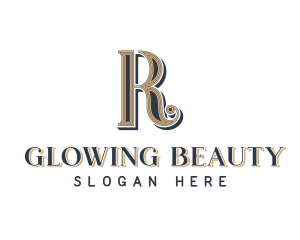Stylish Luxury Business Letter R logo