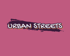 Urban Mural Graffiti logo design