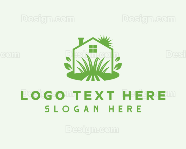 Home Backyard Garden Logo