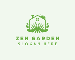 Home Backyard Garden logo design