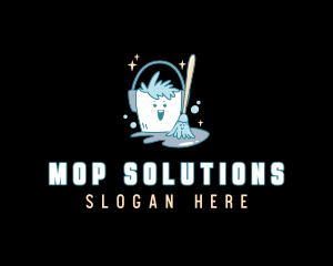 Cleaning Bucket Mop logo