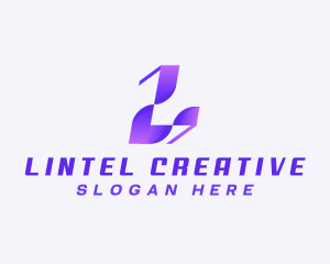 Media Studio Creative Letter L logo design