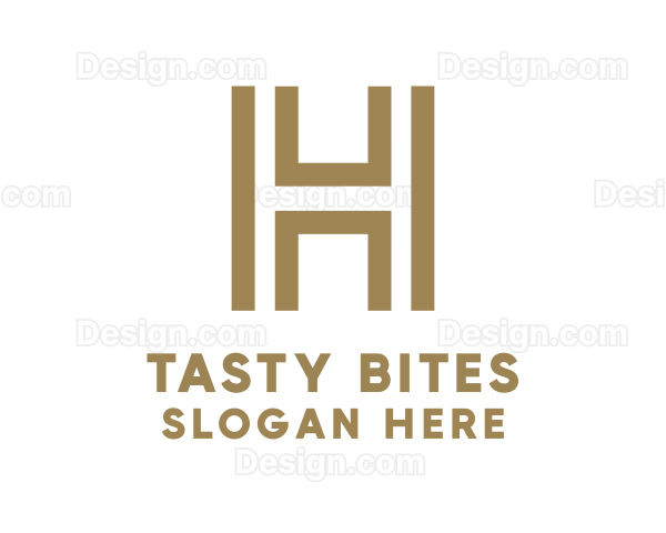 Elegant Modern Letter H Logo
