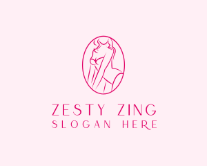 Bikini Lingerie Lady Logo