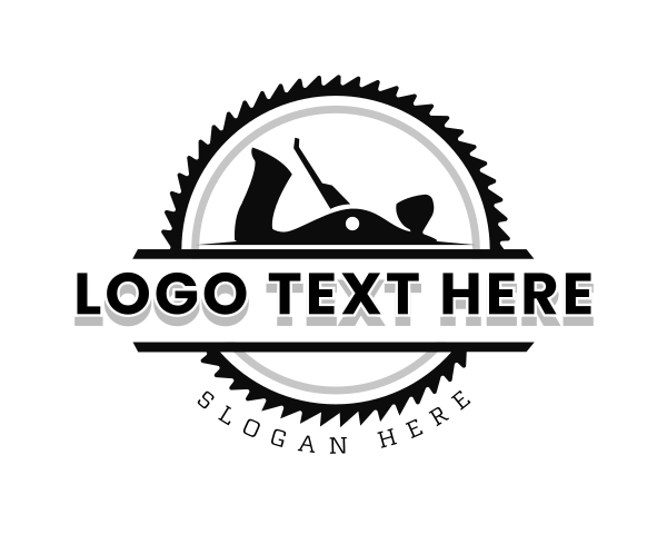 Hand Planer logo example 1