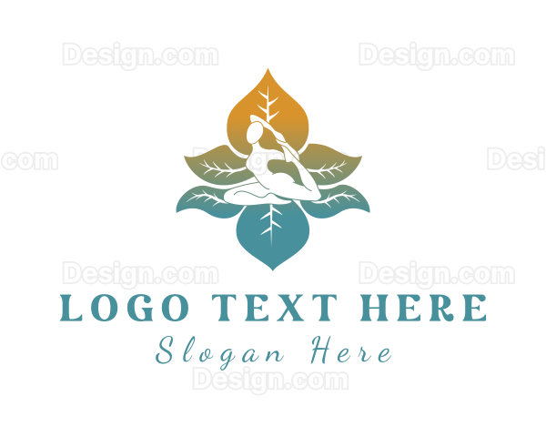 Human Yoga Stretching Logo